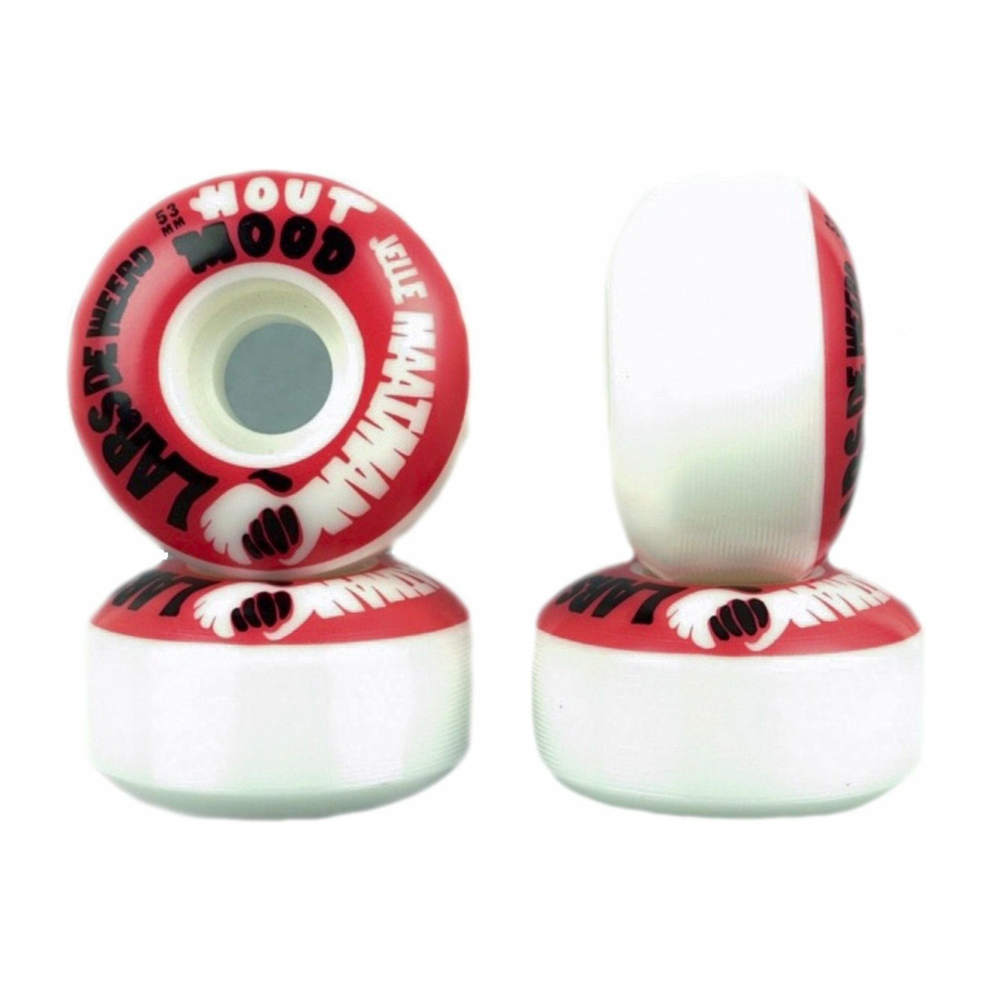 HOUTMOOD BRO'S JELLE MAATMAN & LARS DE WEERD SKATEBOARD WIELEN 53 MM