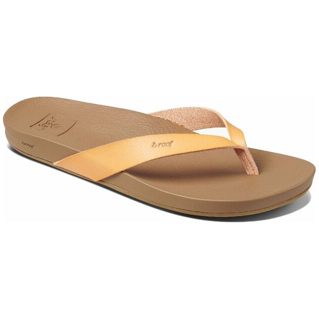 REEF CUSHION BUNCE COURT FLIP FLOPS – CANTALOUPE