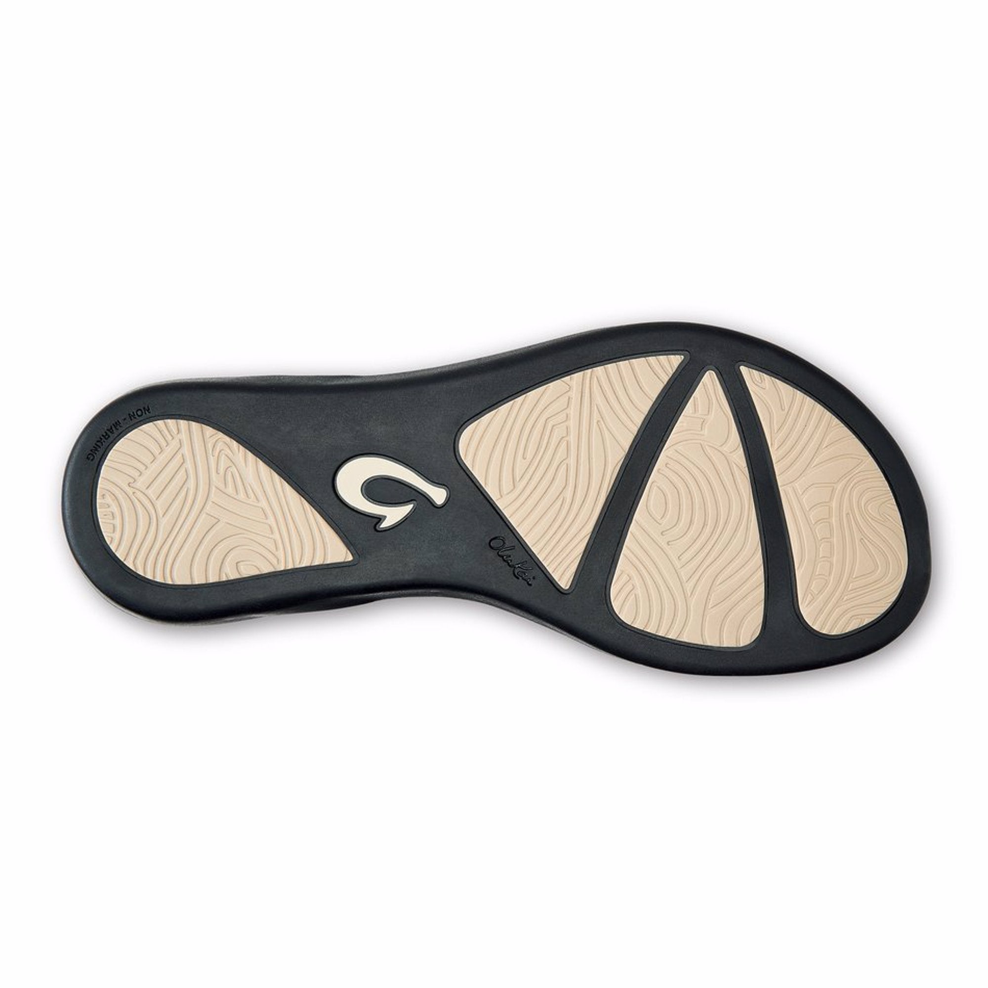 OLUKAI HO'OPIO TEENSLIPPERS - BUBBLY BLACK