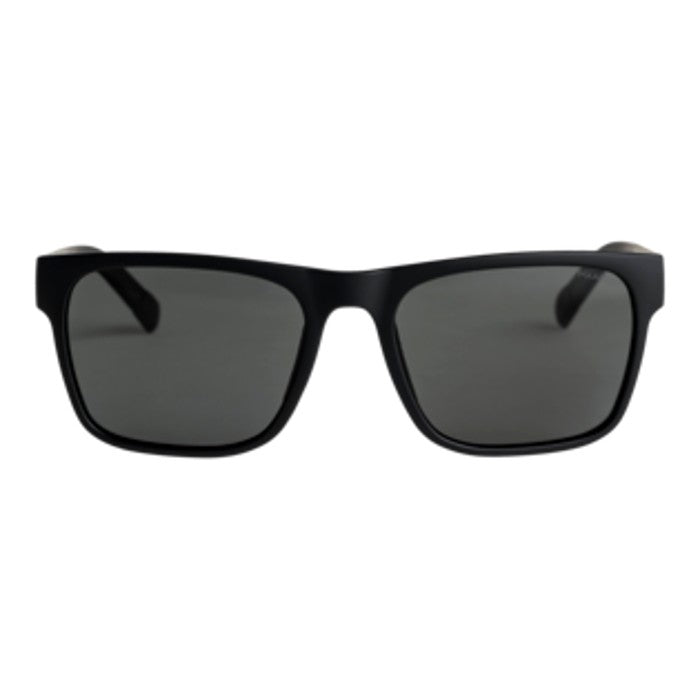 QUIKSILVER BOMB POLARIZED ZONNEBRIL - BLACK/GREY PLZ