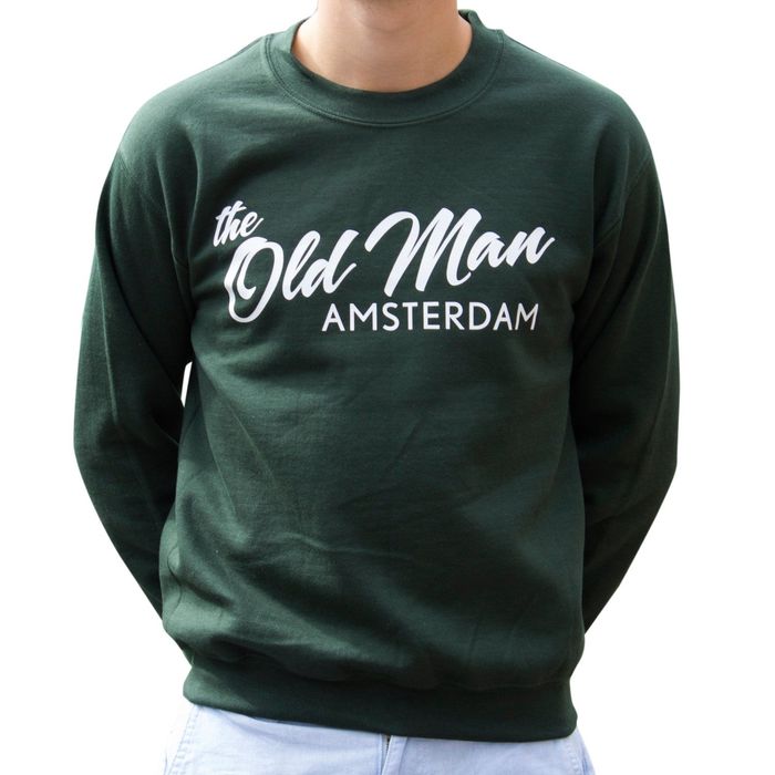 THE OLD MAN CREW SWEATER - FOREST 