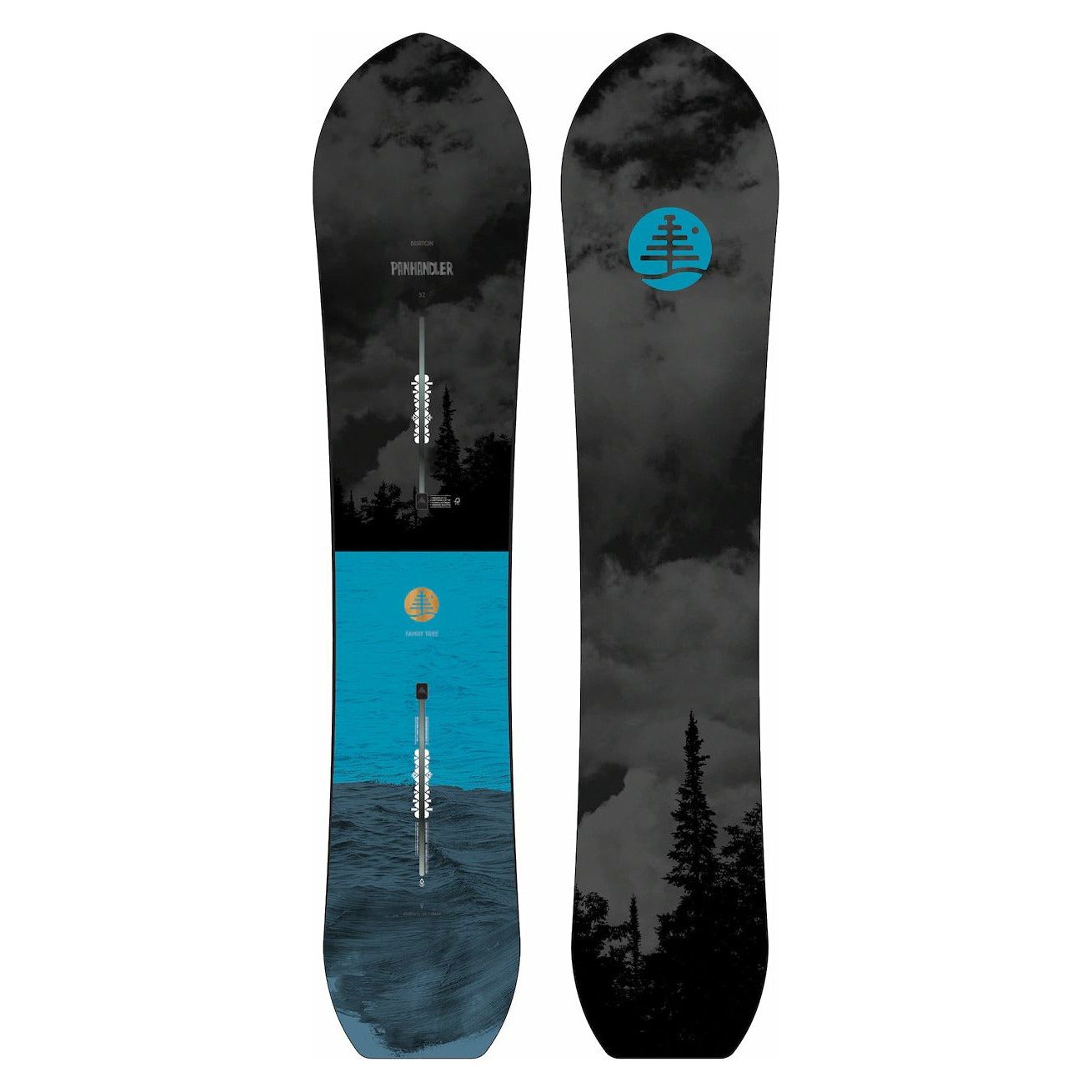 BURTON FT PANHANDLER DIRECTIONAL FLAT TOP 156