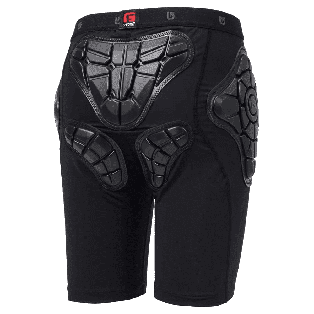 BURTON TOTAL IMPACT SHORT, PROTECTED BY G-FORM™ BESCHERMBROEK (KIDS) - TRUE BLACK