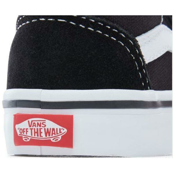 VANS OLD SKOOL V CHILDREN'S SHOES (KIDS) - BLACK