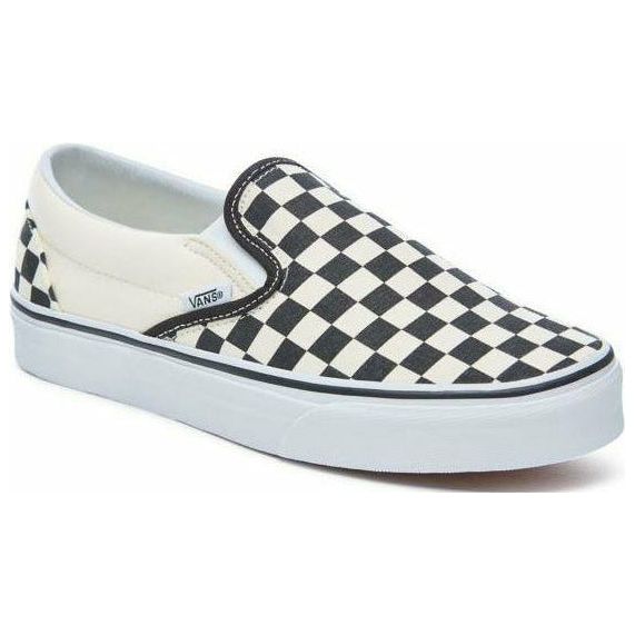 VANS CHECKERBOARD CLASSIC SLIP-ON SCHOENEN - NOIR BLANC CHECKERBOARDCHECKERBOARD/BLANC