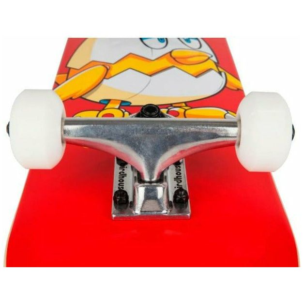 BIRDHOUSE STAGE 1 CHICKEN MINI RED 7.38" SKATEBOARD COMPLETE