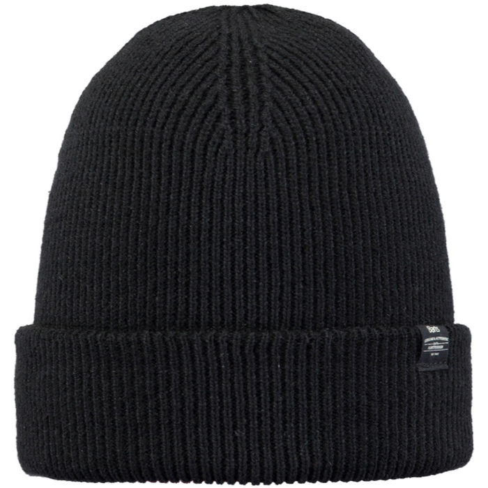 BARTS KINABALU BEANIE - BLACK