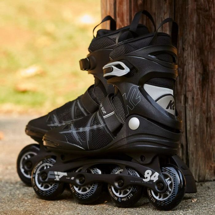 K2 SKATES F.I.T. BOA INLINE SKATE - BLACK SILVER