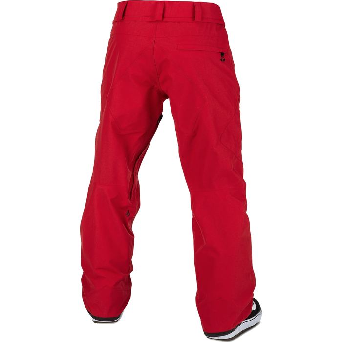 VOLCOM L GORE-TEX SNOWBOARD PANTS - RED