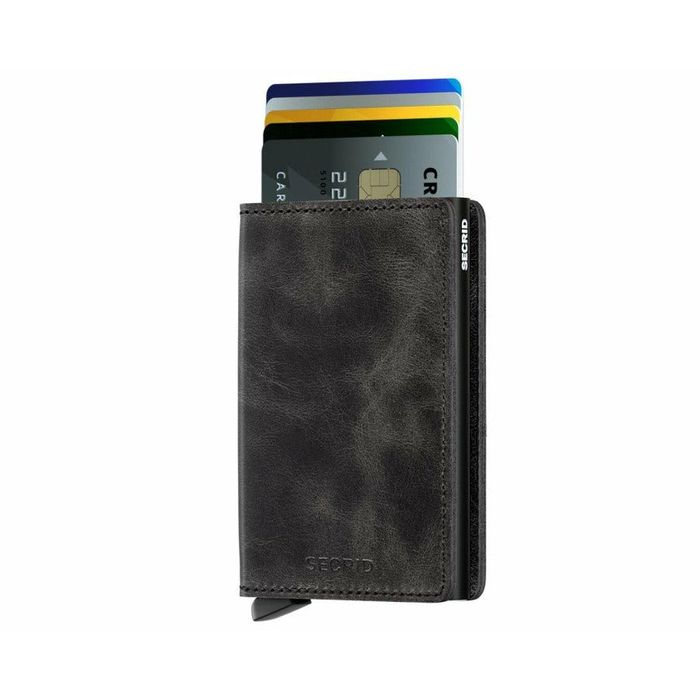 SECRID SLIMWALLET PORTEMONNEE - VINTAGE BLACK