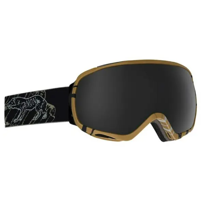 ANON TEMPEST MFI WINTERSPORT GOGGLES -  FONTIER BLACK/DARK SMOKE