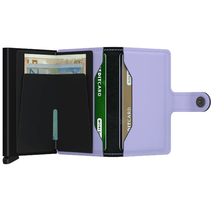 SECRID MINIWALLET WALLET - MATTE LILAC-BLACK