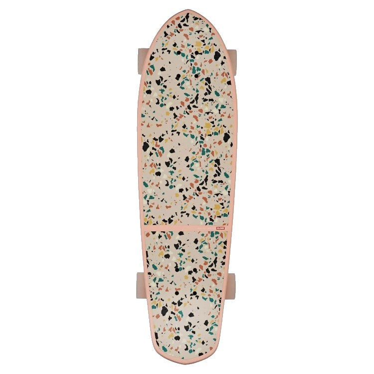 GLOBE BIG BLAZER 9.125" x 32" CRUISER COMPLETE - SEA SHELL/TERRAZZO