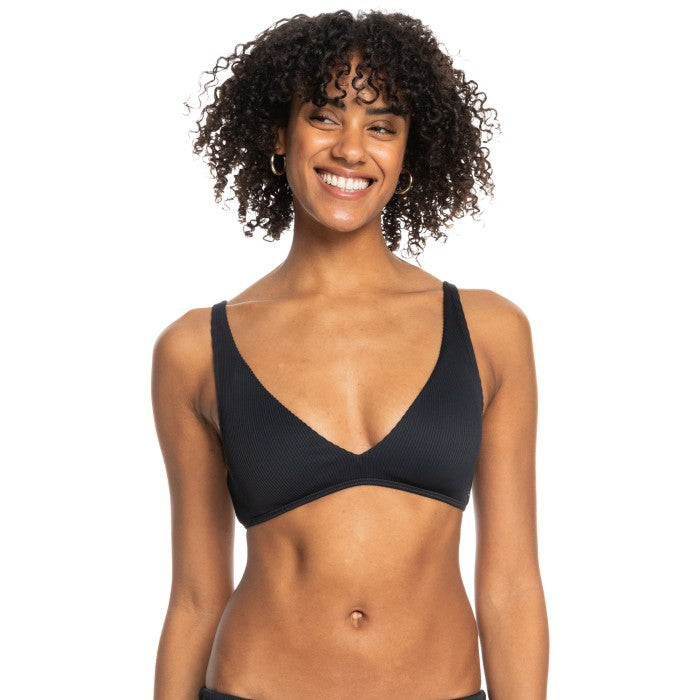 ROXY LOVE THE OCEANA BIKINI TOP – ANTHRAZIT