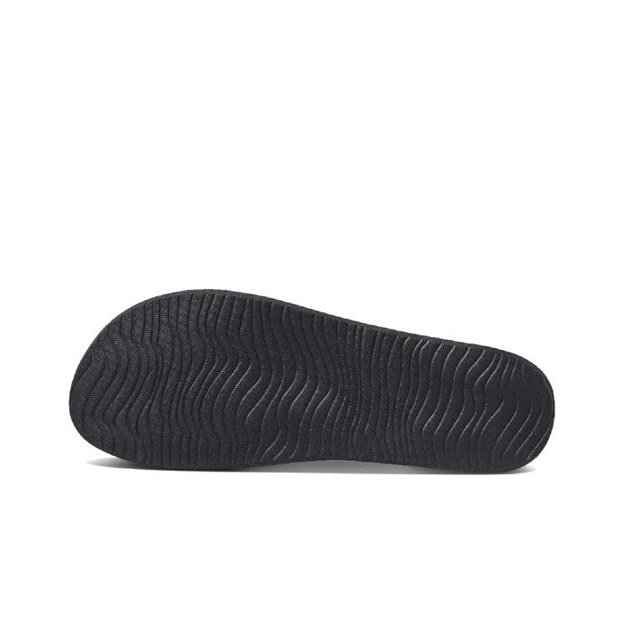 REEF CUSHION COURT TEENSLIPPERS - BLACK