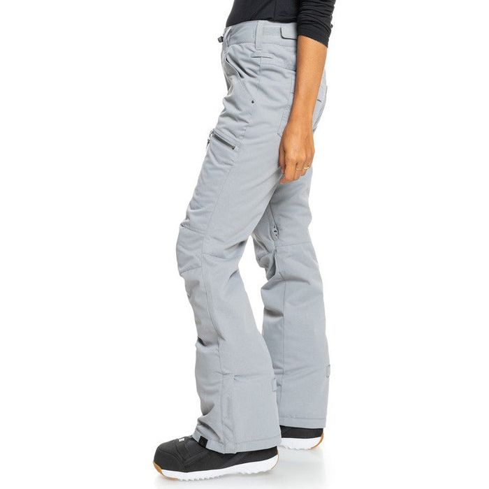 ROXY NADIA INSULTATED SNOWBOARD PANTS - HEATHER GRAY