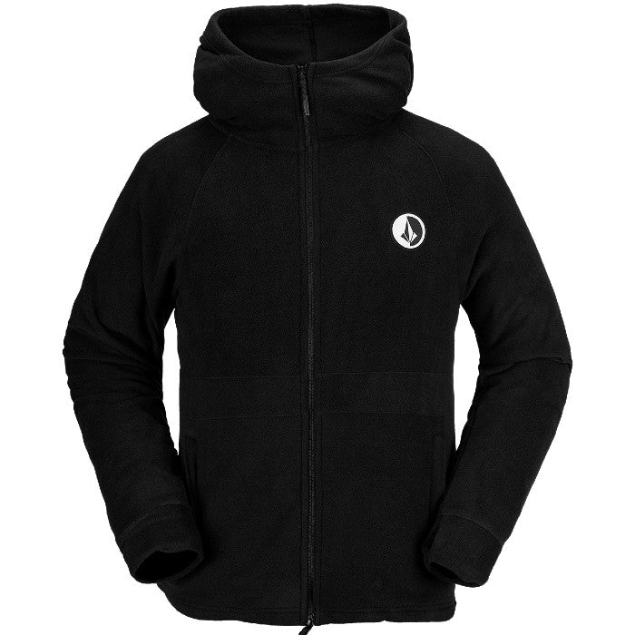 VOLCOM V-SCIENCE FULL ZIP VEST - BLACK