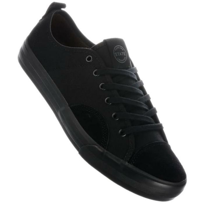 STATE HARLEM SUEDE SCHOENEN - BLACK