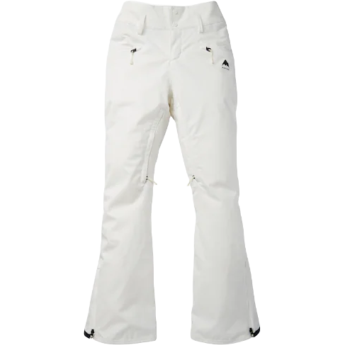 BURTON WOMEN'S MARCY HIGH RISE STRETCH SNOWBOARDBROEK - STOUT WHITE