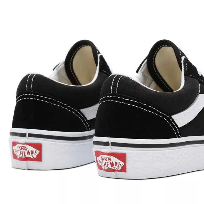 VANS OLD SKOOL KINDERSCHUHE (KINDER 4–8 JAHRE) – SCHWARZ/TRUE WHITE