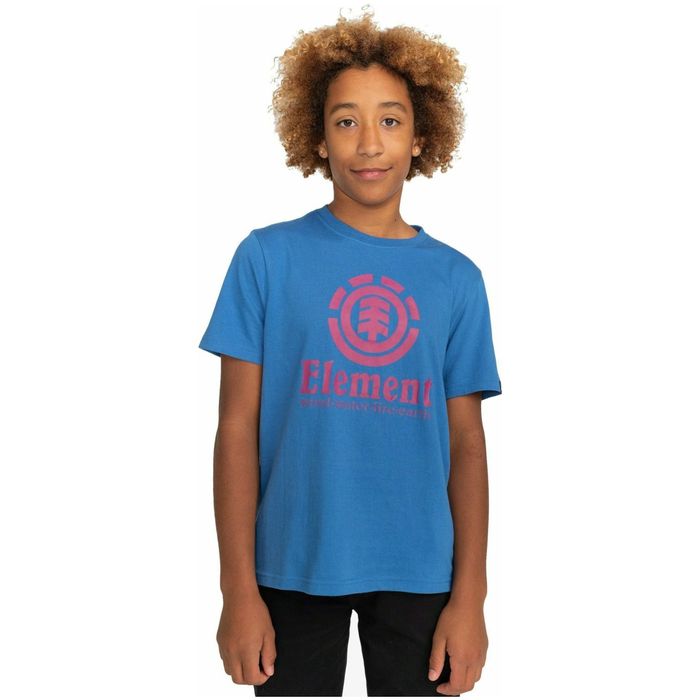 ELEMENT VERTICAL SHORT SLEEVE YOUTH T-SHIRT - BRIGHT COBALT