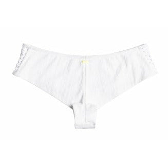 ROXY SHADOW IN THE SUN CHEEKY BIKINI PANTS - BRIGHT WHITE