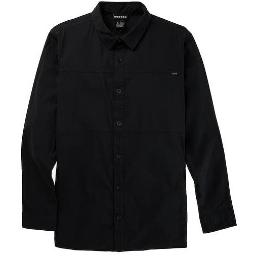 BURTON WORK STRETCH LONG SLEEVE OVERSHIRT SHIRT - TRUE BLACK