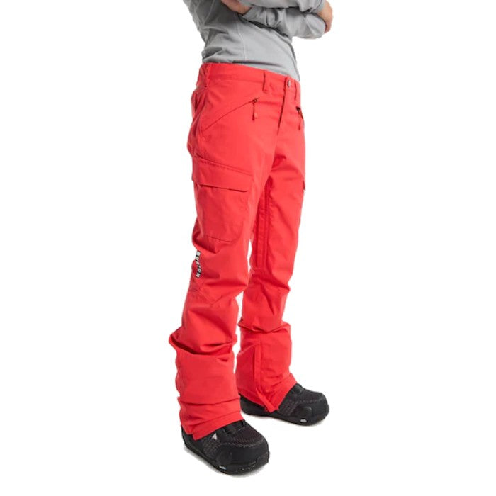 BURTON W GLORIA GORE-TEX 2L SNOWBOARDBROEK - TOMATO