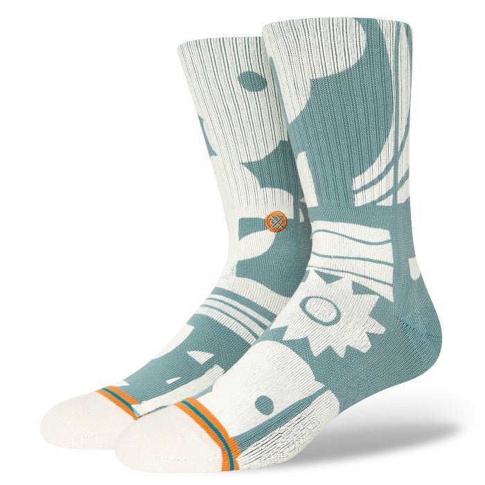 STANCE SUN DIALED CREW SOKKEN - TEAL