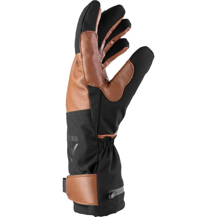 HEATX BEHEIZTE OUTDOOR-HANDSCHUHE (WINTERSPORT) – SCHWARZ/BRAUN