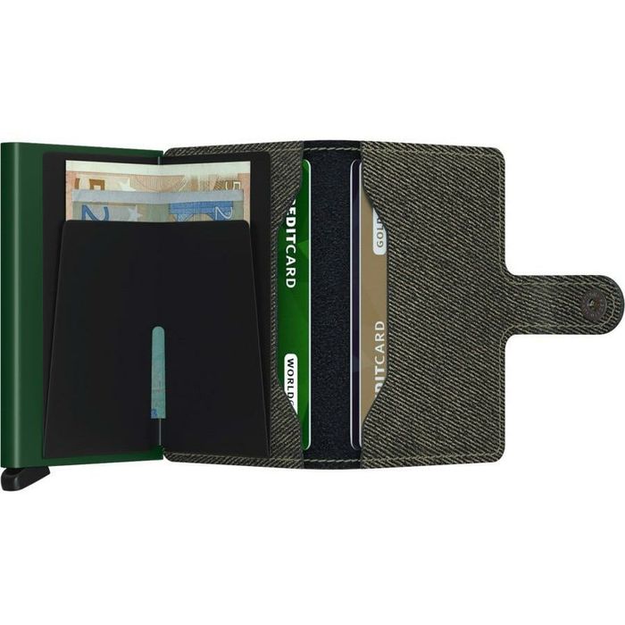 SECRID MINIWALLET PORTEMONNEE - TWIST GREEN