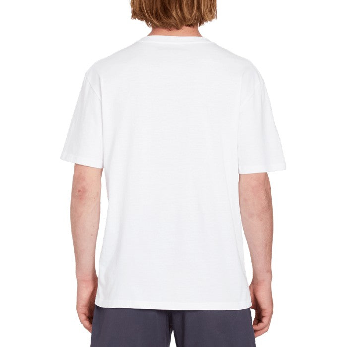 VOLCOM STONE BLANKS BASIC SHORT SLEEVE STANDARD T-SHIRT - WHITE