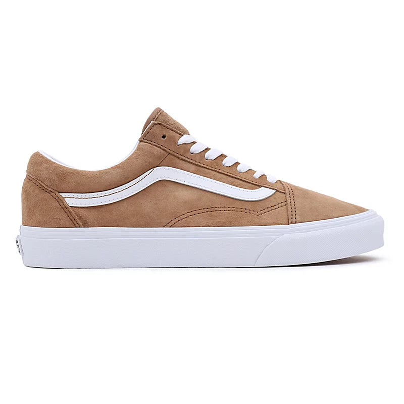 VANS UA OLD SKOOL (PIG SUEDE) SHOES - TOBACCO BROWN