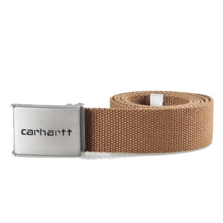 CARHARTT WIP CLIP RIEM CHROME - HAMILTON BROWN