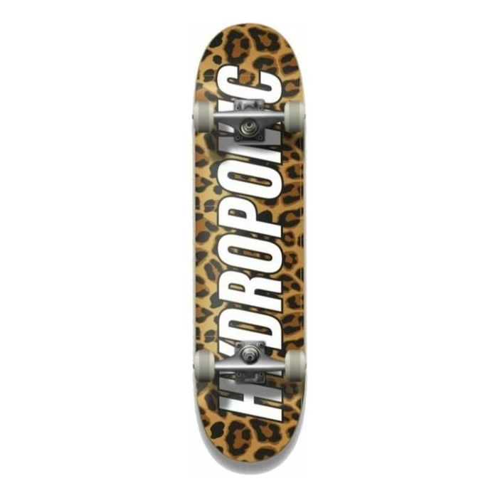 HYDROPONIC LEOPARD 7.875" SKATEBOARD COMPLETE - YELLOW