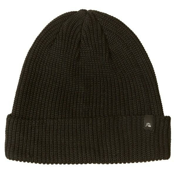 QUIKSILVER SAFE KEEPIN BEANIE - BLACK