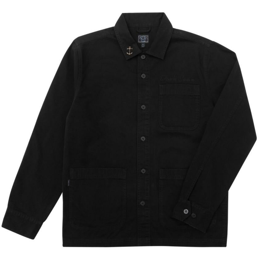 DARK SEAS TERMINAL FLEECE JAS - BLACK