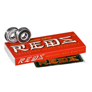 BONES SUPER REDS SKATEBOARD LAGERS