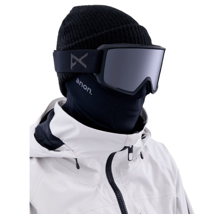 ANON M3 WINTERSPORT GOGGLES + BONUS LENS + MFI® FACE MASK - SMOKE/PERCEIVE SUNNY ONYX/PERCEIVE VARIABLE VIOLET