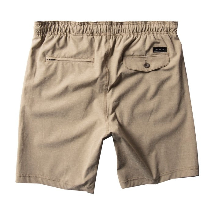 VISSLA HEMP NO SEE UMS ECO 18" ELASTISCHE SCHWIMMHOSE - KHAKI