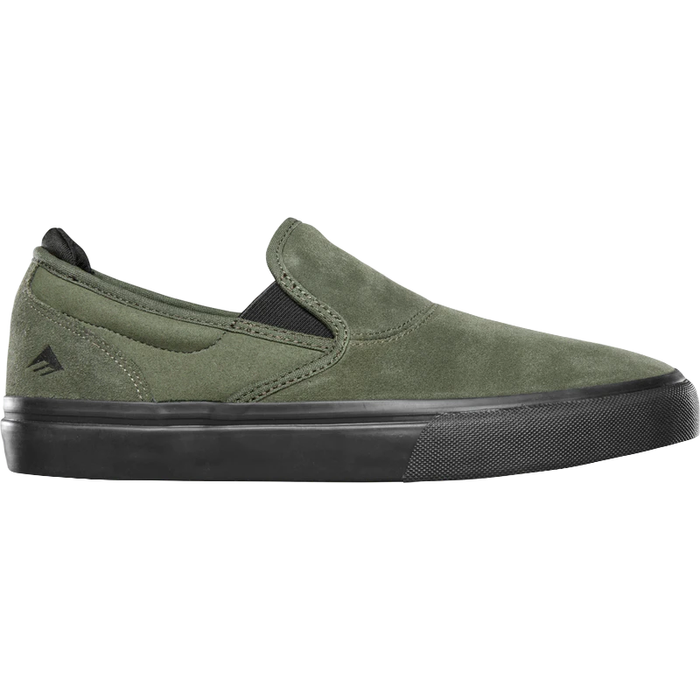 EMERICA WINO G6 SLIP-ON SCHOENEN - OLIVE/BLACK