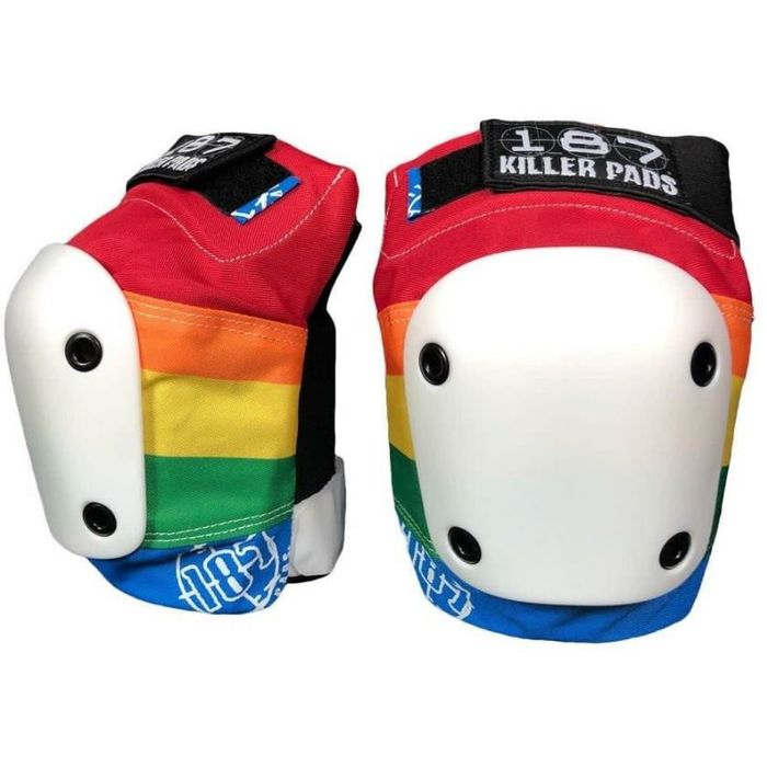 187 KILLER PADS SLIM KNEE PADS - RAINBOW