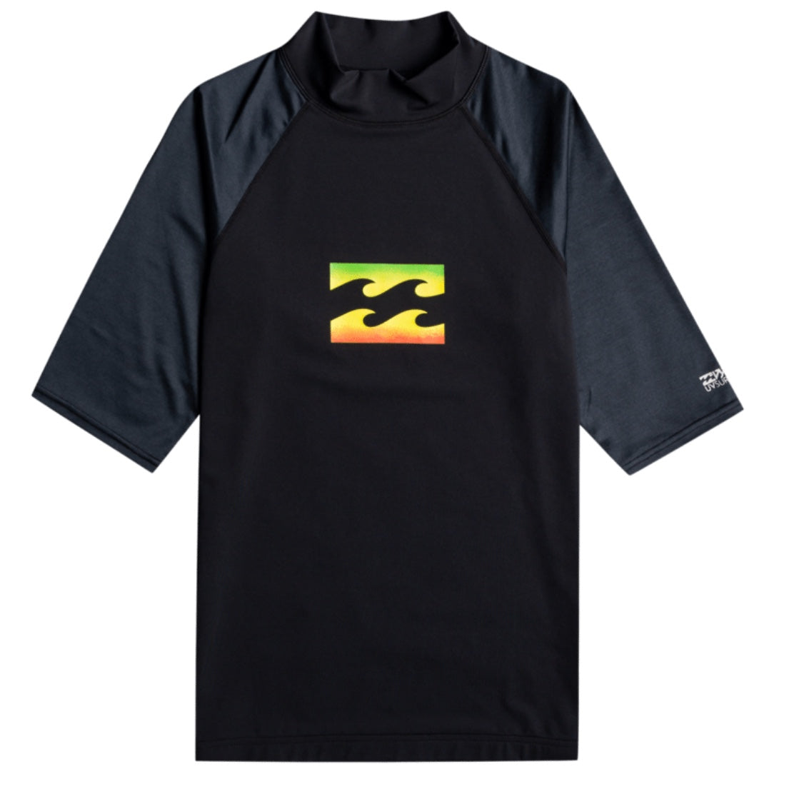 BILLABONG TEAM WAVE KURZARM UPF 50 RASH GUARD T-SHIRT – RASTA