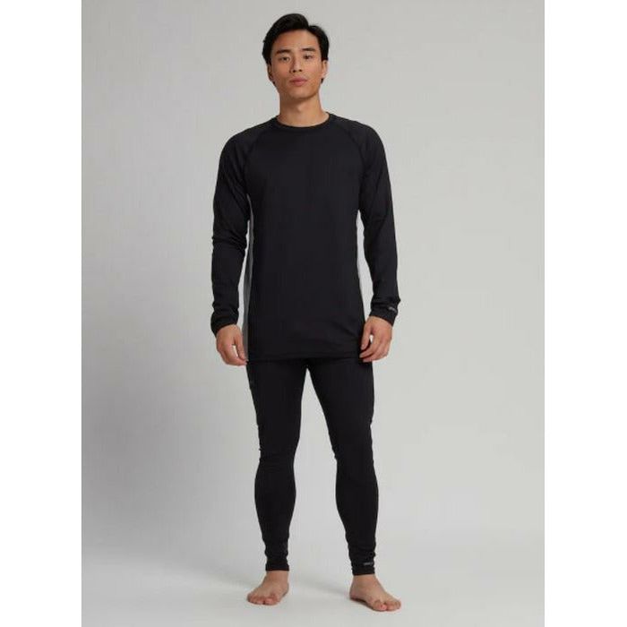 BURTON MEN'S MIDWEIGHT X BASE LAYER THERMO PANTS - TRUE BLACK