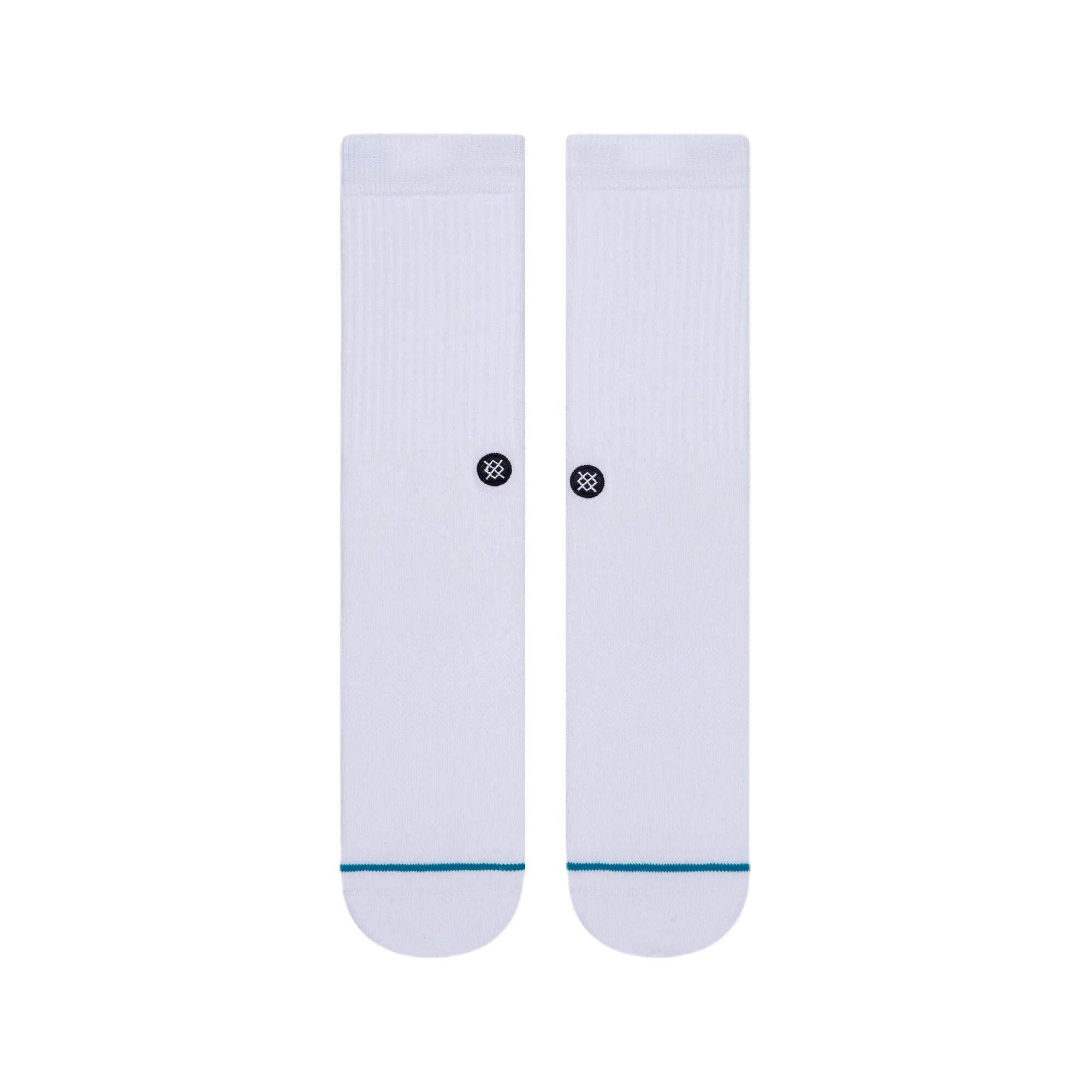 STANCE ICON CREW SOCKS - WHITE