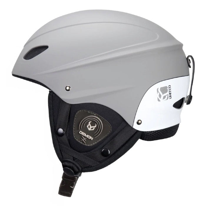 DEMON PHANTOM SKI/SNOWBOARD HELM MET AUDIO - GREY