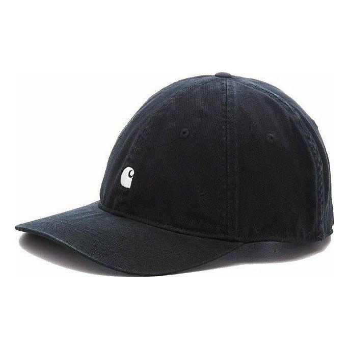 CARHARTT WIP MADISON LOGO CAP – SCHWARZ/WEISS