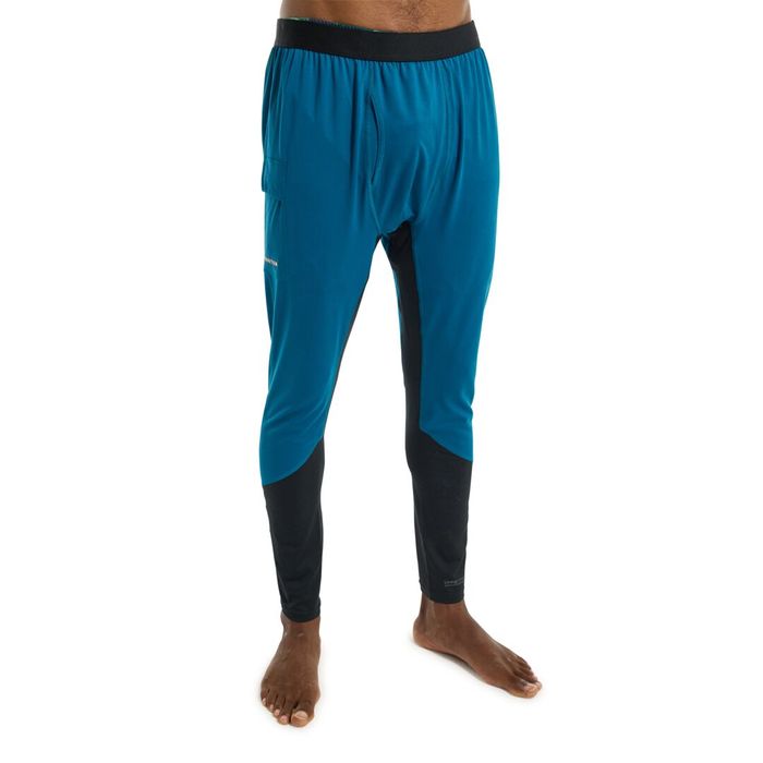 BURTON MIDWEIGHT X BASE LAYER THERMO PANTS - LYONS BLUE