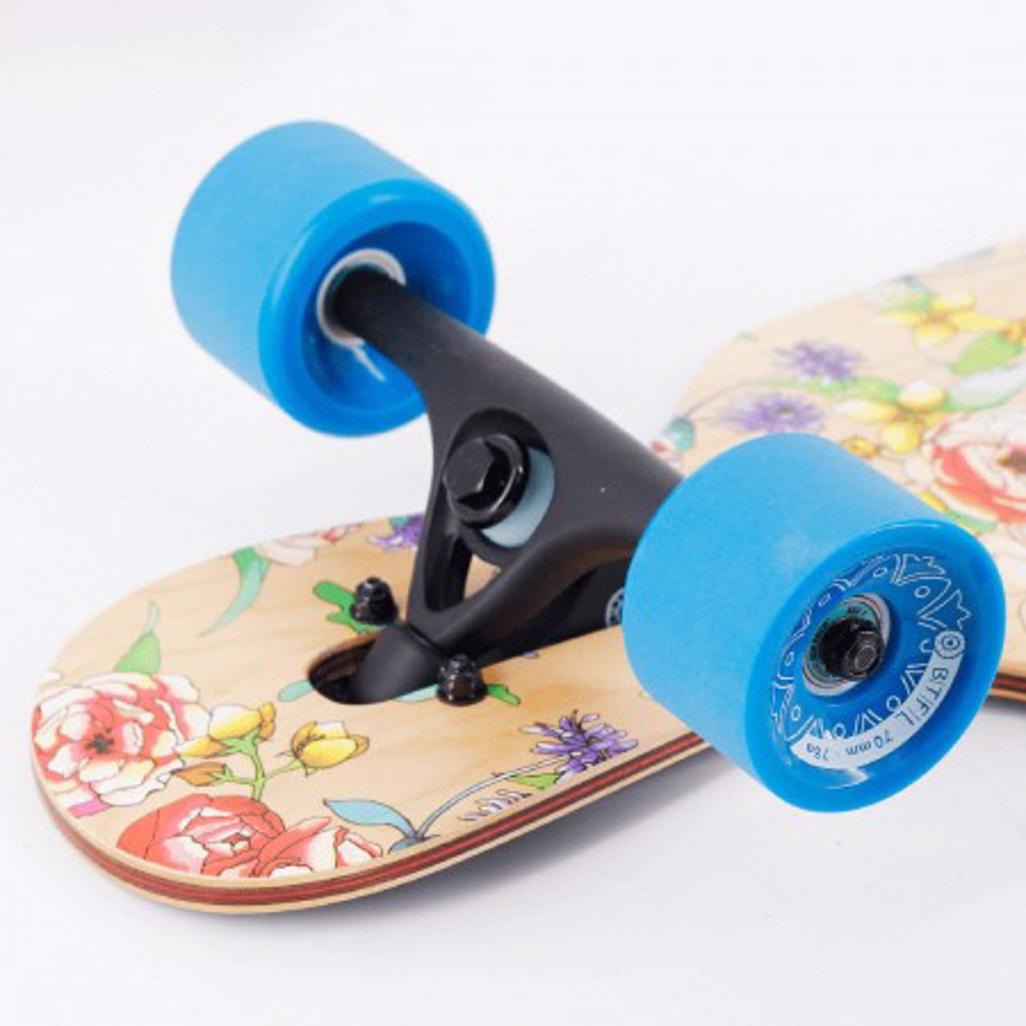 BTFL FLORA 8,5" x 39" DROPTHROUGH CRUISER LONGBOARD KOMPLETT