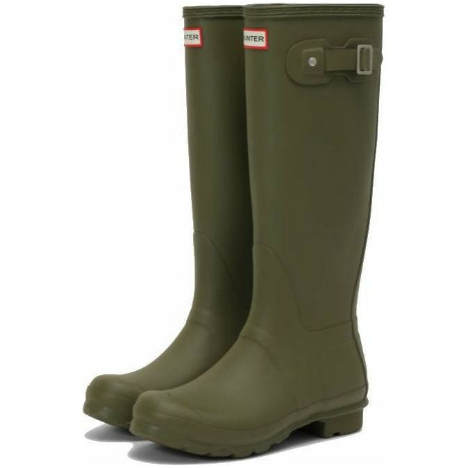 HUNTER ORIGINAL FOREST TALL WELLINGTON REGENSTIEFEL FÜR DAMEN – OLIVENGRÜN